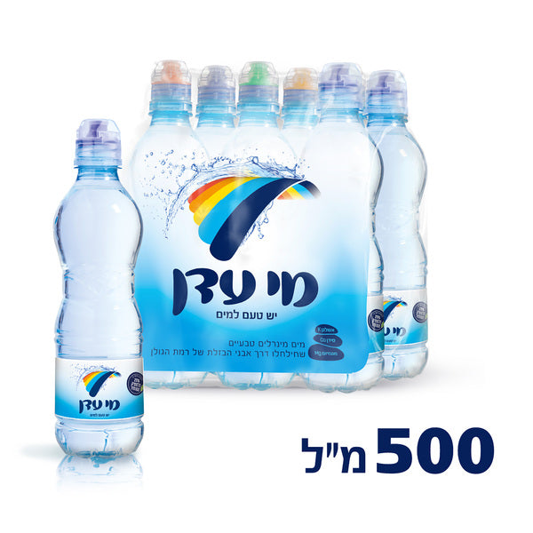 מים מינרליים מי עדן פקק ספורט 0.5 ל' (6)