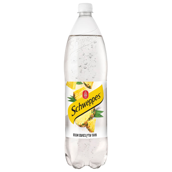 שוופס מוגז עדין אננס 1.5 ל'