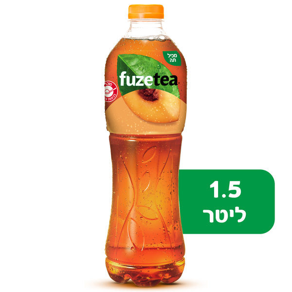 פיוז טי תה קר בטעם אפרסק 1.5 ליטר