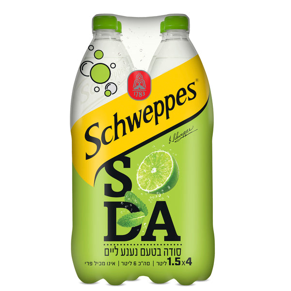 שוופס סודה נענע ליים 1.5 ל' (4)