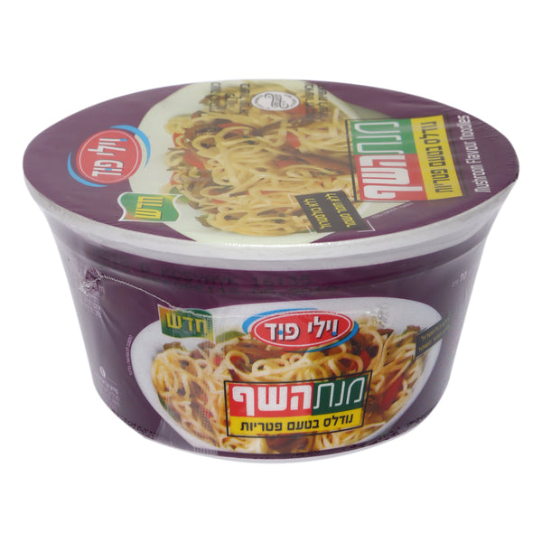 וילי פוד מנת השף נודלס בטעם פטריות