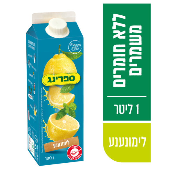 ספרינג לימונענע 1 ל' קרטונית
