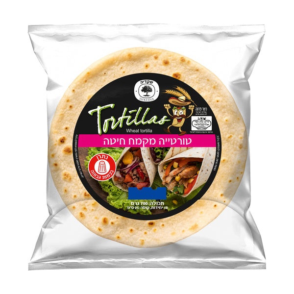 שקדיה טורטילס טורטיה מקמח חיטה