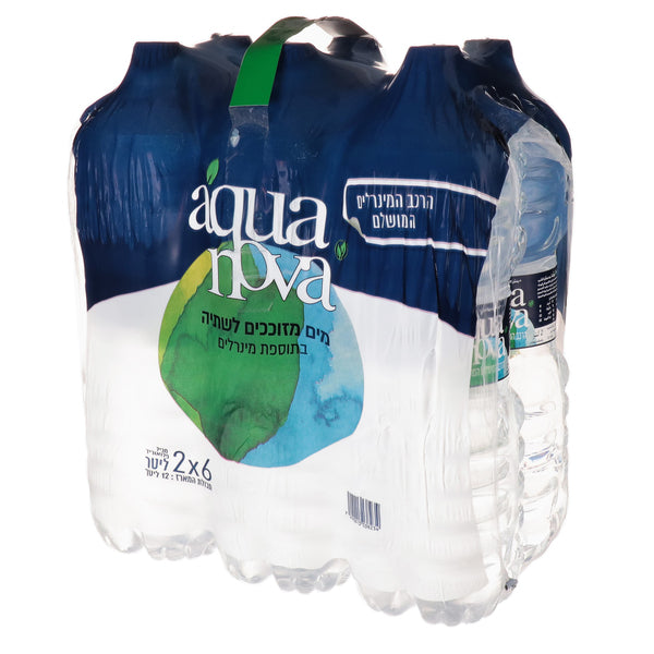 אקווה נובה מים מזוככים 2 ליטר שישייה