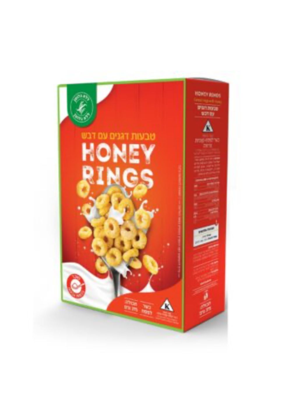 טבעות דגנים עם דבש ללא גלוטן