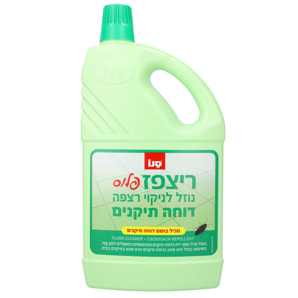 ריצפז פלוס נוזל לניקוי רצפה דוחה תיקנים
