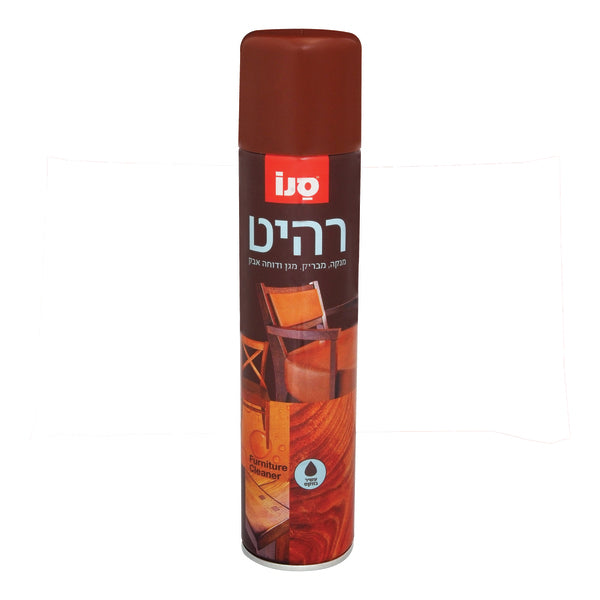 סנו רהיט אירוסול מנקה, מבריק, מגן ודוחה אבק 300 מל