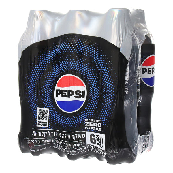 פפסי זירו 500 שישייה