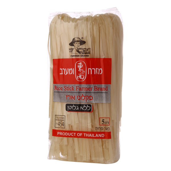 מזרח ומערב מקלות אורז ללא גלוטן 5 מ"מ