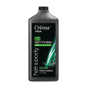 שמפו וג'ל רחצה לגבר אלוורה Crema