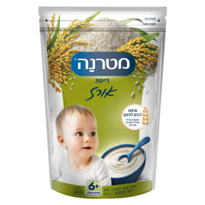 מטרנה דייסת דגנים אורז +6