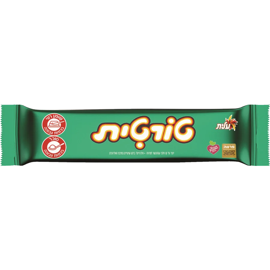 עלית טורטית וופל מצופה שוקולד