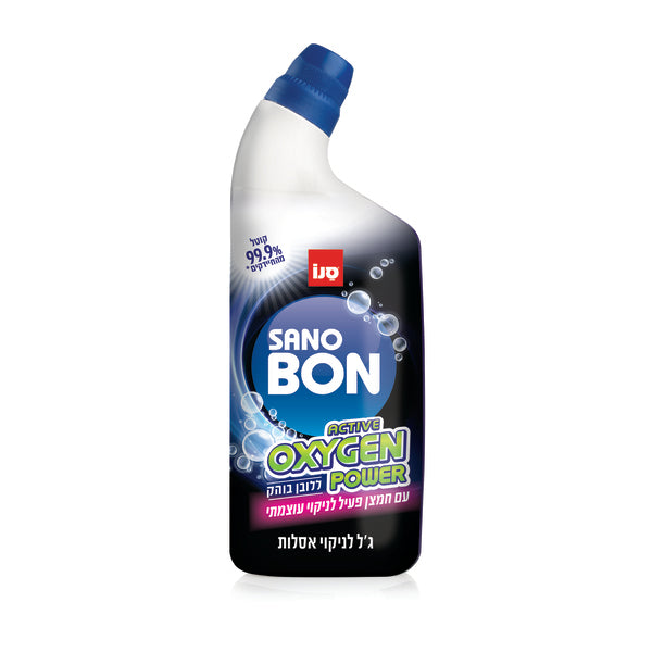 סנו סנובון ג'ל לניקוי אסלות עם חמצן פעיל לניקוי עוצמתי
