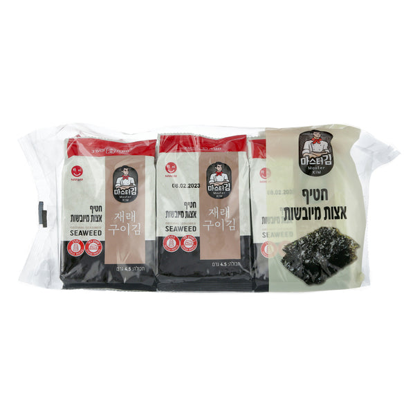 מזרח ומערב חטיף אצות מיובשות