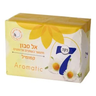 נקה 7 אל סבון ארומטי מוצק צהוב קמומיל - רביעייה