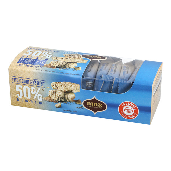 אחוה חטיף חלווה שומשום מופחת סוכר