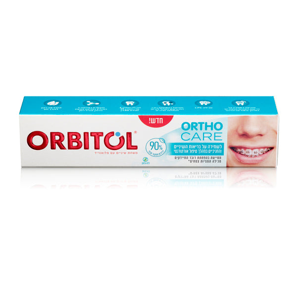 אורביטול משחת שיניים עם פלואוריד