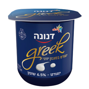 שטראוס יוגורט בסגנון יווני