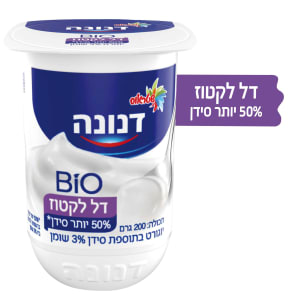 שטראוס דנונה יוגורט ביו דל לקטוז