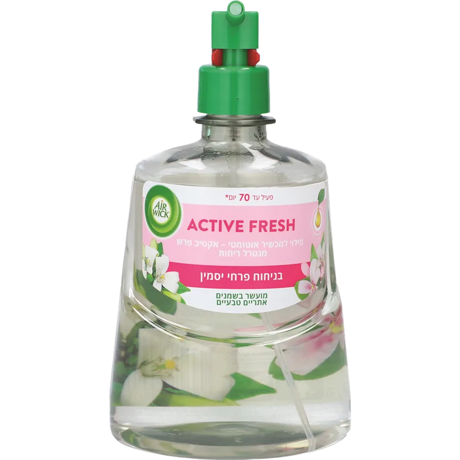 איירוויק מילוי למכשיר אוטומטי- אקטיב פרש בניחוח פרחי יסמין