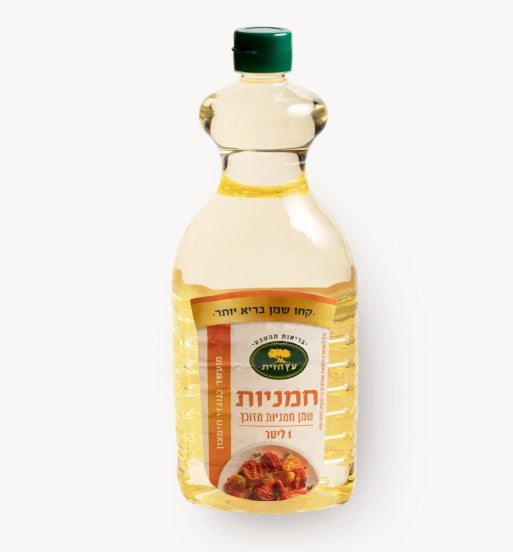 עץ הזית שמן חמניות מזוכך מועשר בנוגדי חימצון