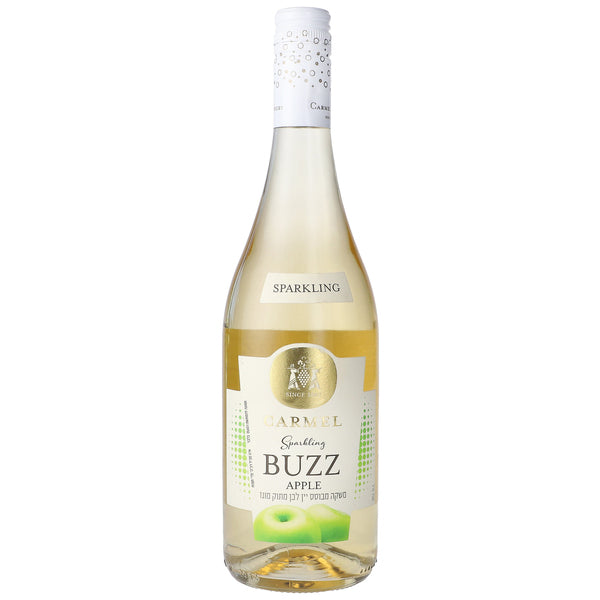 באז משקה מבוסס יין לבן מתוק מוגז בטעם תפוח