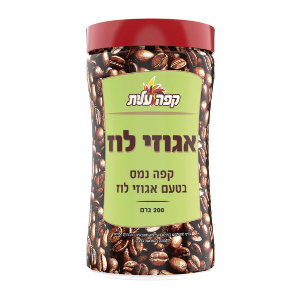 קפה נמס בטעם אגוזי לוז