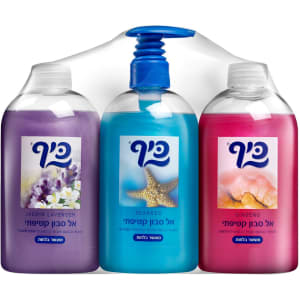 כיף אל סבון קטיפתי מועשר בלחות - מארז שלישיה