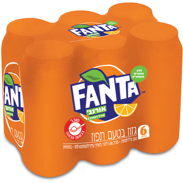 פאנטה אורנג' מארז פחיות