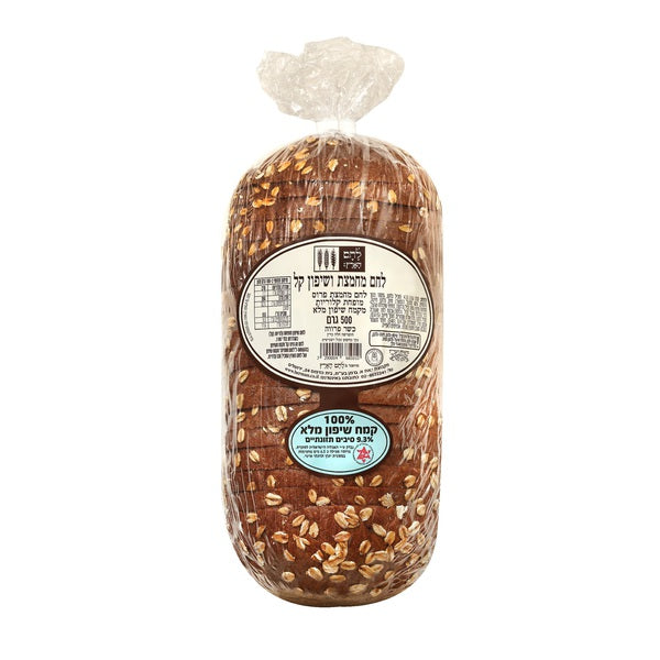 לחם הארץ לחם שיפון קל