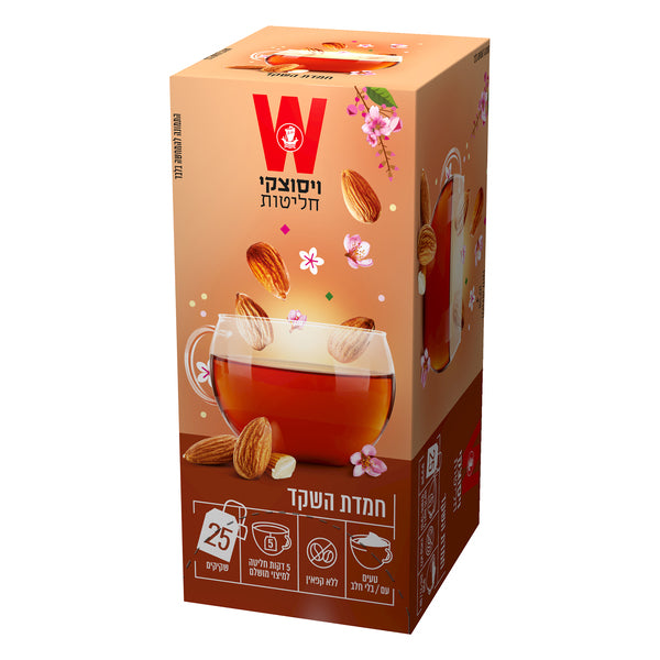 ויסוצקי תה חמדת השקד