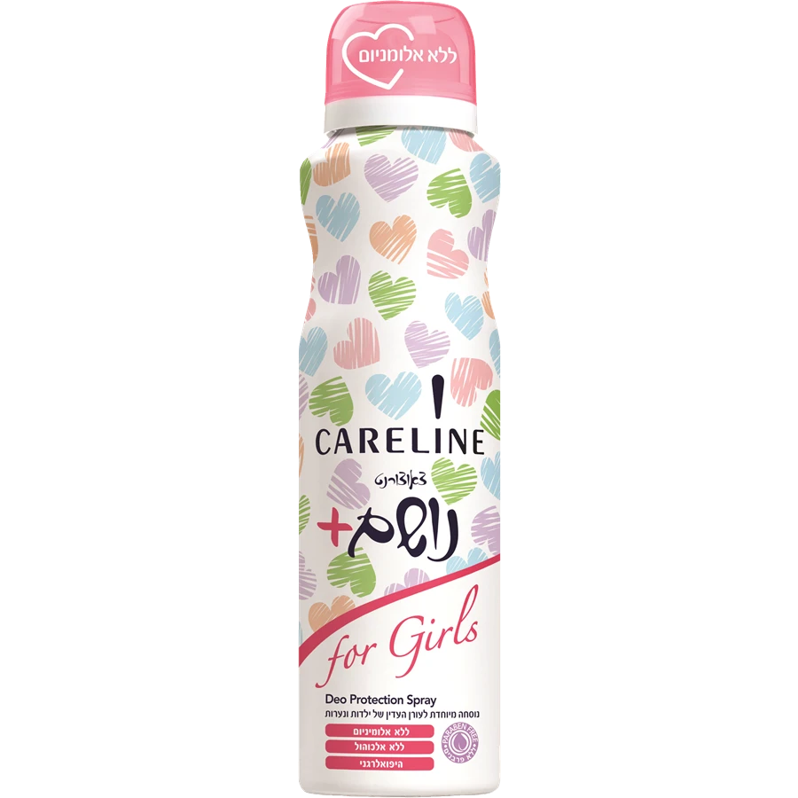 דאו ספריי לנערות ללא אלמיניום CARELINE