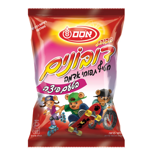 חטיף דובונים בטעם פיצה