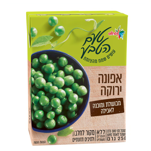 שטראוס טעם הטבע אפונת גינה
