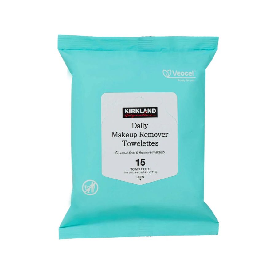 קירקלנד מגבונים להסרת איפור לשימוש יום יומי