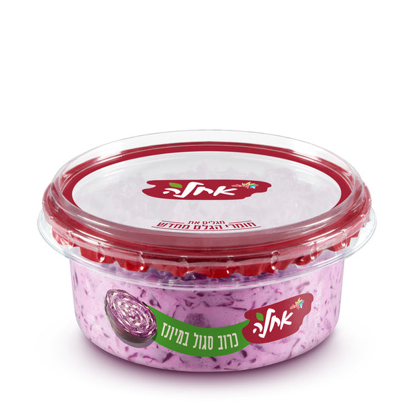 אחלה סלט כרוב אדום במיונז