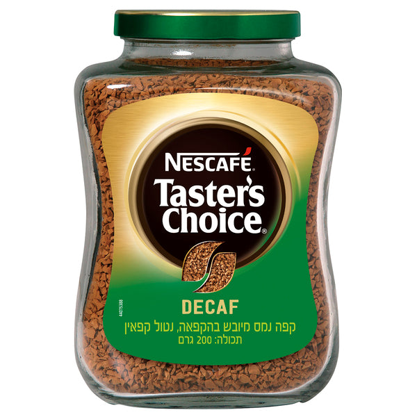 קפה נמס טייסטרס צ'ויס נטול קפאין כל"פ