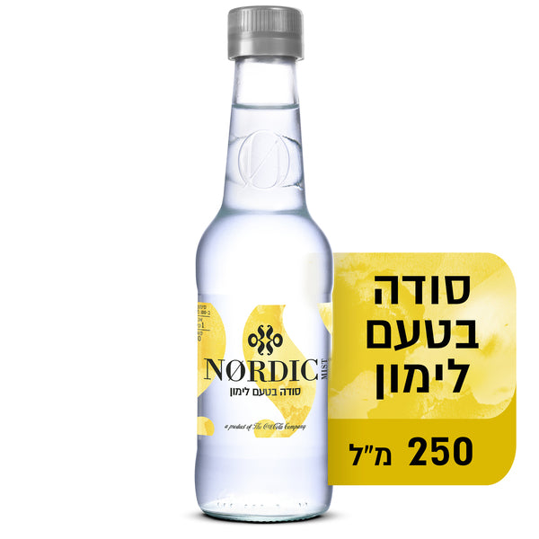 סודה בטעם לימון 250 מ"ל