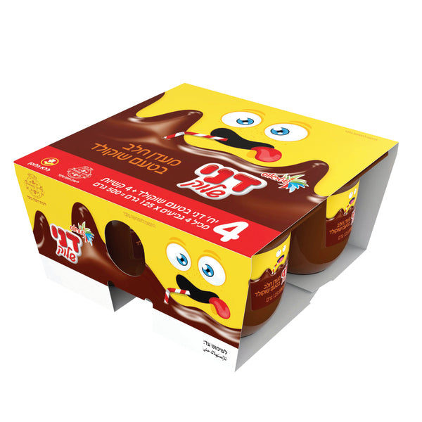 שטראוס מארז 4 יחידות דני לשתייה בטעם שוקולד