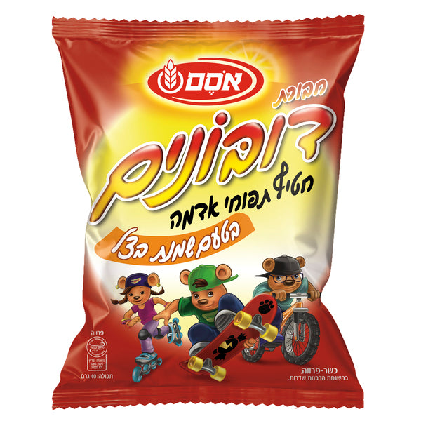 חטיף דובונים בטעם שמנת בצל