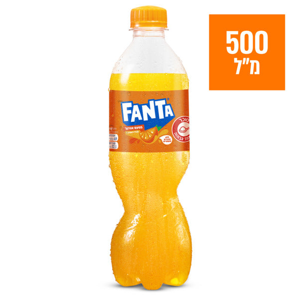 פאנטה אורנג' בבקבוק אישי 500 מ"ל