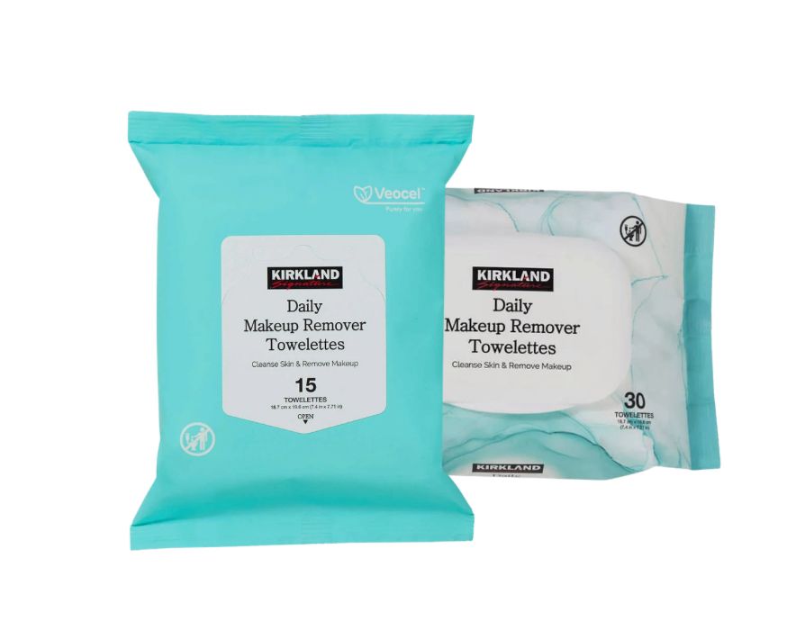 קירקלנד מגבונים להסרת איפור לשימוש יום יומי