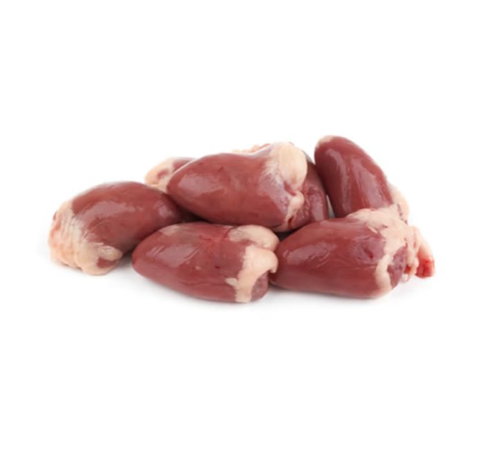 לבבות עוף טרי נקי תפזורת | חתוך