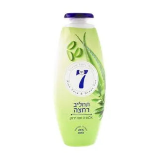 נקה 7 תחליב רחצה אלוורה ותה ירוק 750 מ"ל
