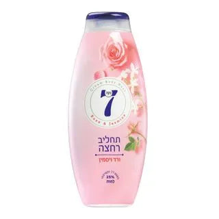 נקה 7 תחליב רחצה ורד ויסמין 750 מ"ל