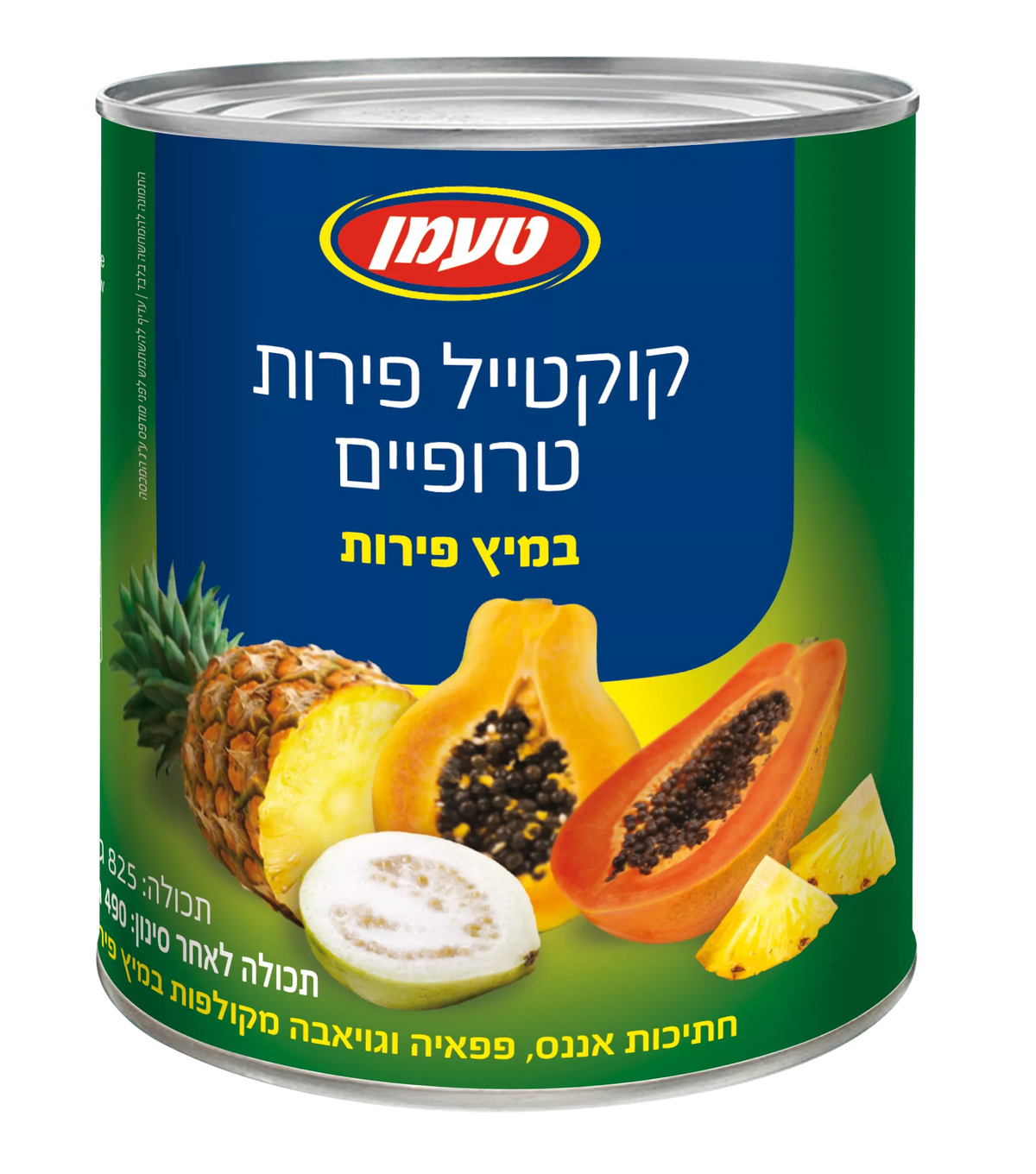 קוקטייל טרופי  X טעמן במיץ פירות