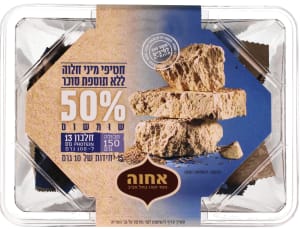 חטיפי מיני חלוה ללא תוספת סוכר