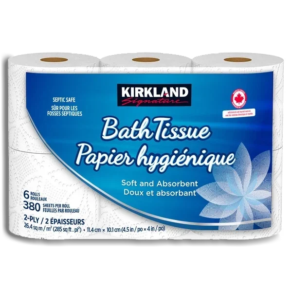 קירקלנד נייר טואלט