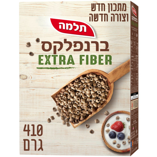 דגני בוקר ברנפלקס EXTRA FIBER תלמה