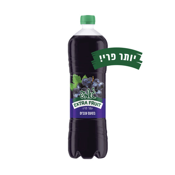 ג'אמפ EXTRA FRUIT טעם ענבים 1.5 ליטר